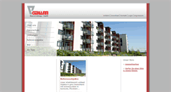 Desktop Screenshot of gehann-hausverwaltung.de